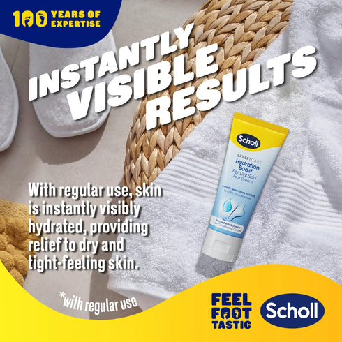 Scholl ExpertCare Hydration Boost Foot Cream 75ml-SCHOLL-Matakana Pharmacy